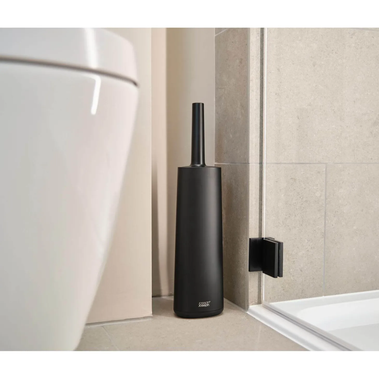 Joseph Joseph Flex 360 Toilet Brush - Matt Black