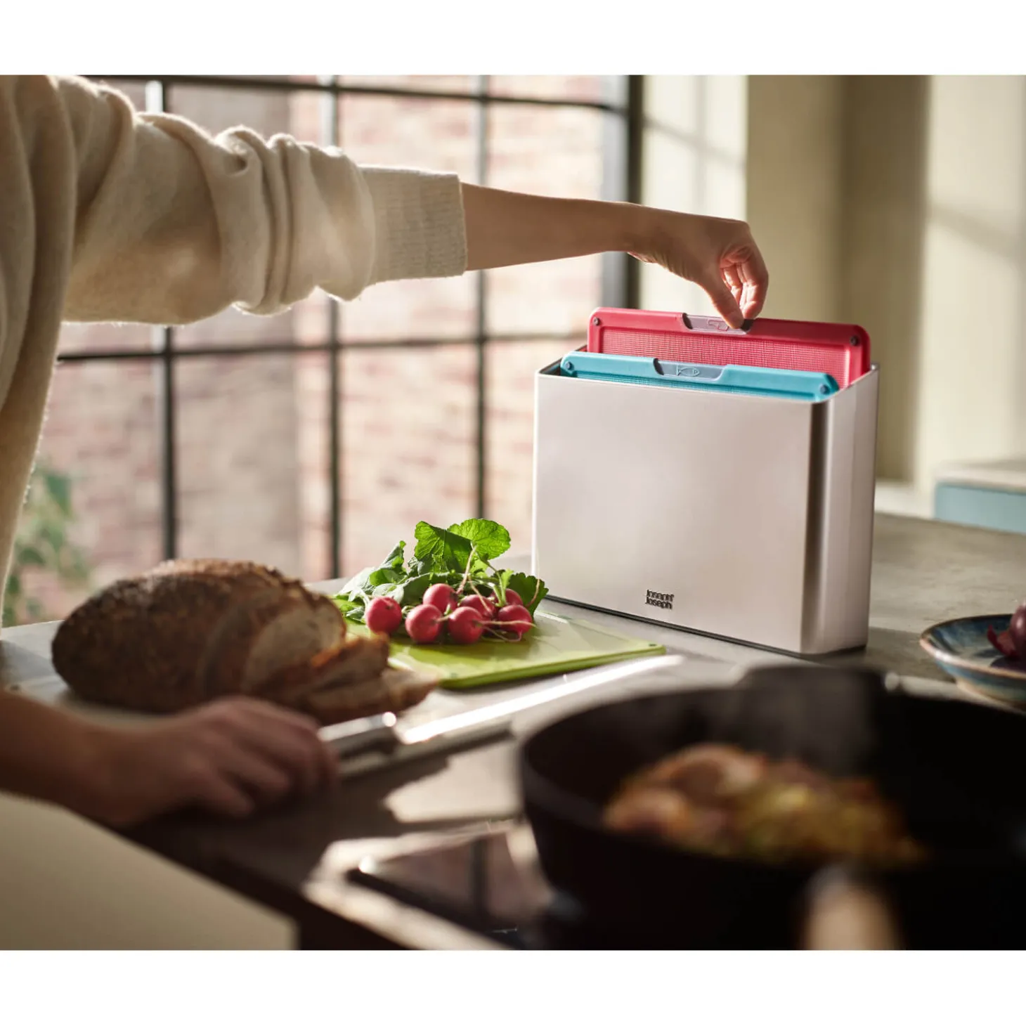 Joseph Joseph Folio Icon 4-Piece Chopping Board Set - Regular