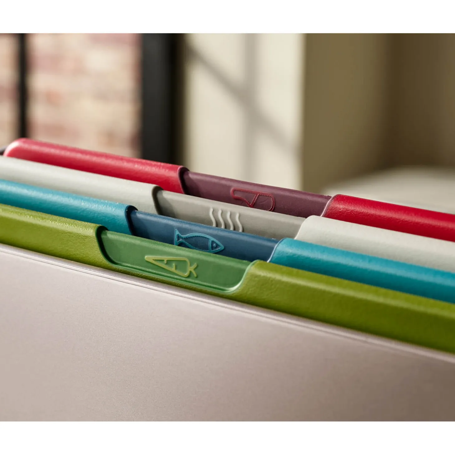 Joseph Joseph Folio Icon 4-Piece Chopping Board Set - Regular