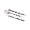 Joseph Joseph GrillOut™ Stainless Steel BBQ 3-Piece Retractable Turner, Tongs & Fork Set