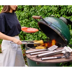 Joseph Joseph GrillOut™ Stainless Steel BBQ 3-Piece Retractable Turner, Tongs & Fork Set