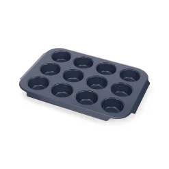 Joseph Joseph Nestâ„¢ Bake Oven 12 Cup Non-Stick Muffin Tin - Blue
