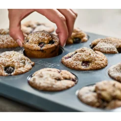 Joseph Joseph Nest™ Bake Oven 12 Cup Non-Stick Muffin Tin - Blue