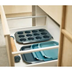 Joseph Joseph Nest™ Bake Oven 12 Cup Non-Stick Muffin Tin - Blue