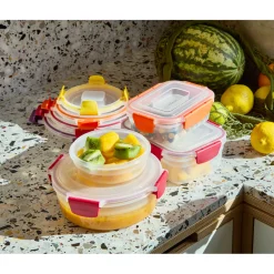 Joseph Joseph Nest™  Lock 8-Piece Mulitcolour Mixed Food Container Set