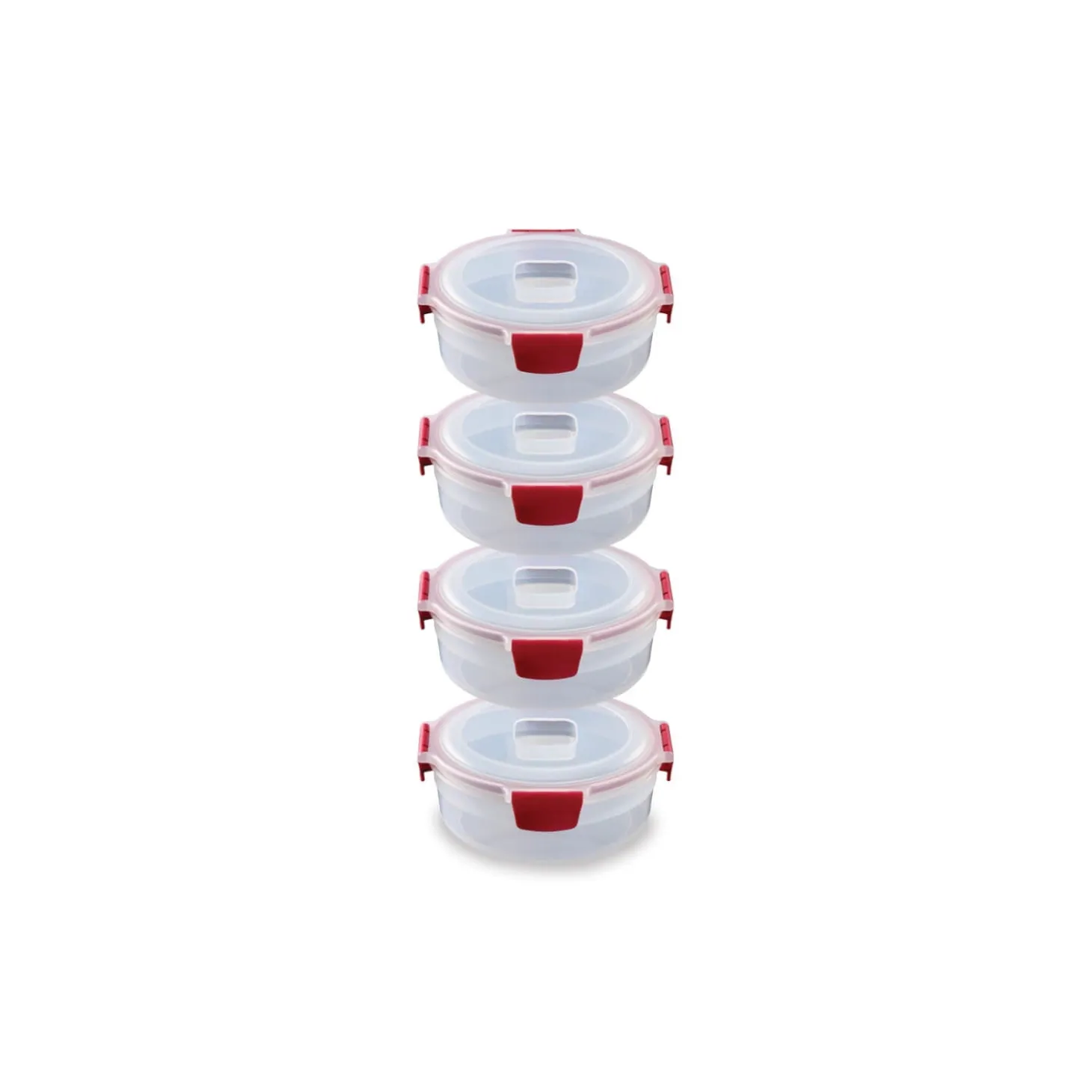 Joseph Joseph Nest™ Lock 4-Piece 1 Litre Round Food Container Set