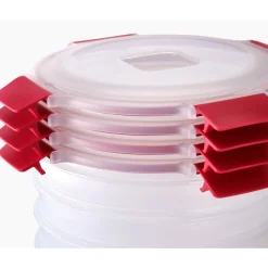 Joseph Joseph Nest™ Lock 4-Piece 1 Litre Round Food Container Set