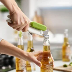 Joseph Joseph Pivot 3-In-1 Can Opener - Green/White