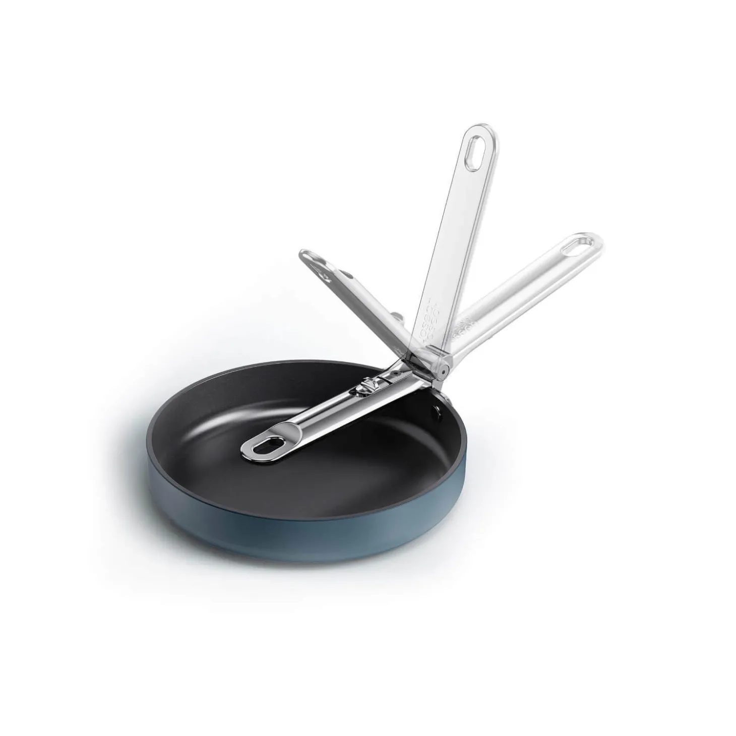 Joseph Joseph Space 20cm Non-Stick Folding Handle Frying Pan - Midnight Blue