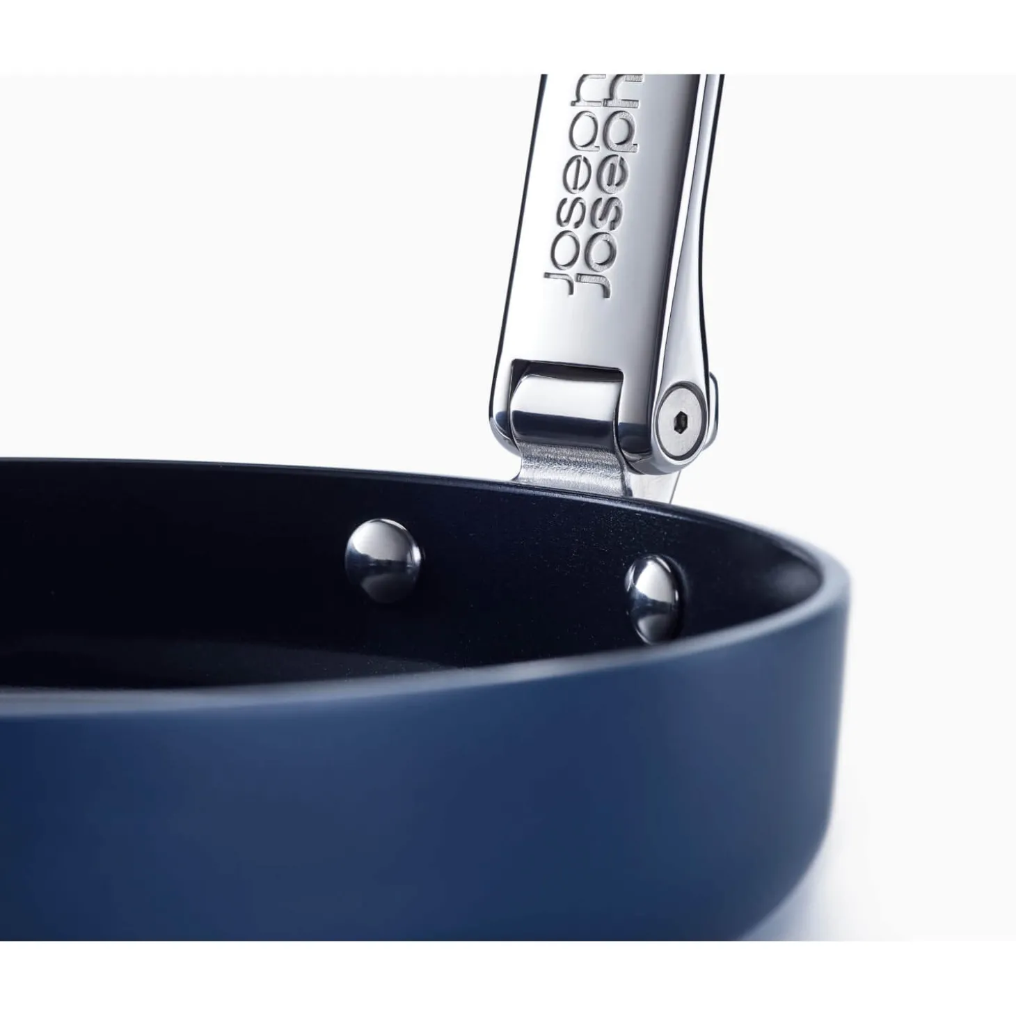 Joseph Joseph Space 20cm Non-Stick Folding Handle Frying Pan - Midnight Blue