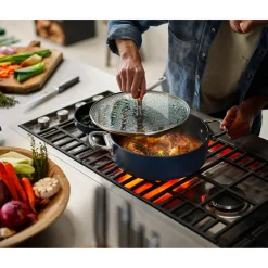 Joseph Joseph Space Folding Handle 3-Piece Cookware Set - Midnight Blue