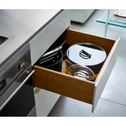 Joseph Joseph Space Folding Handle 3-Piece Cookware Set - Midnight Blue