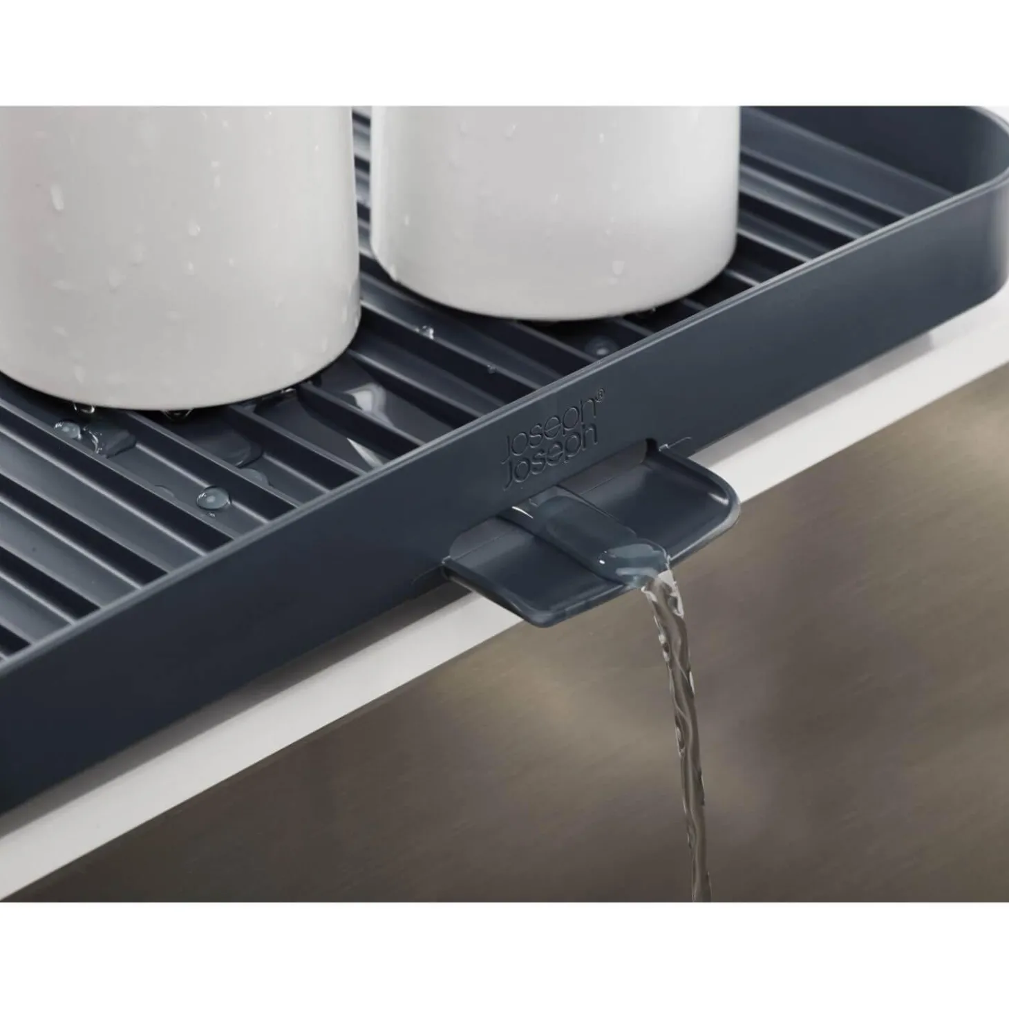 Joseph Joseph Y-Rack 2 Tier Dish Rack - Grey