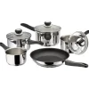 Judge Vista 5-Piece Stainless Steel Draining Saucepan Set