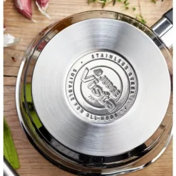 Judge Vista 5-Piece Stainless Steel Draining Saucepan Set