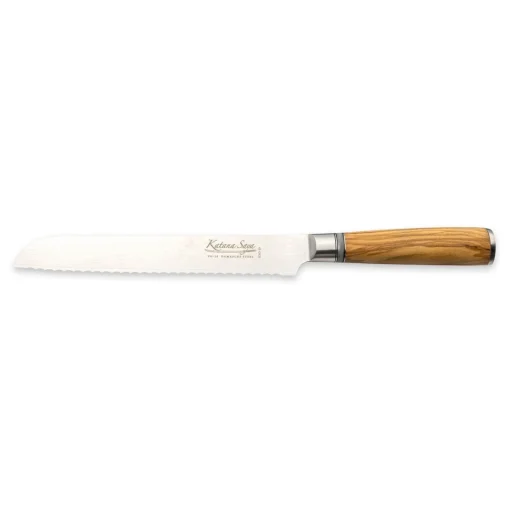 Katana Saya Olivewood 20cm Bread Knife