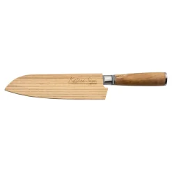 Katana Saya Olivewood 18cm Santoku Knife