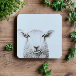 Katherine Sheard Coaster - Baaley Sheep