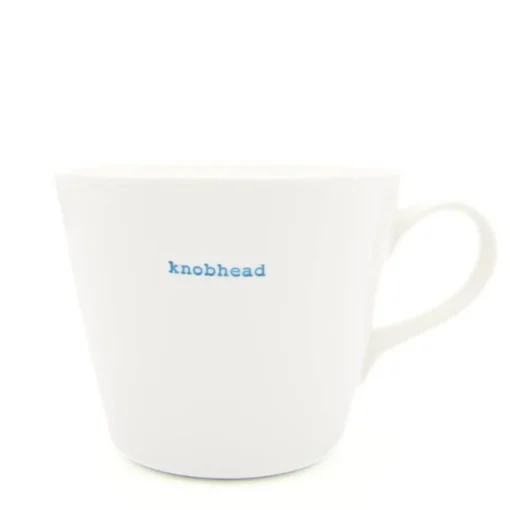 Keith Brymer Jones Word Range Bucket Mug - Knobhead