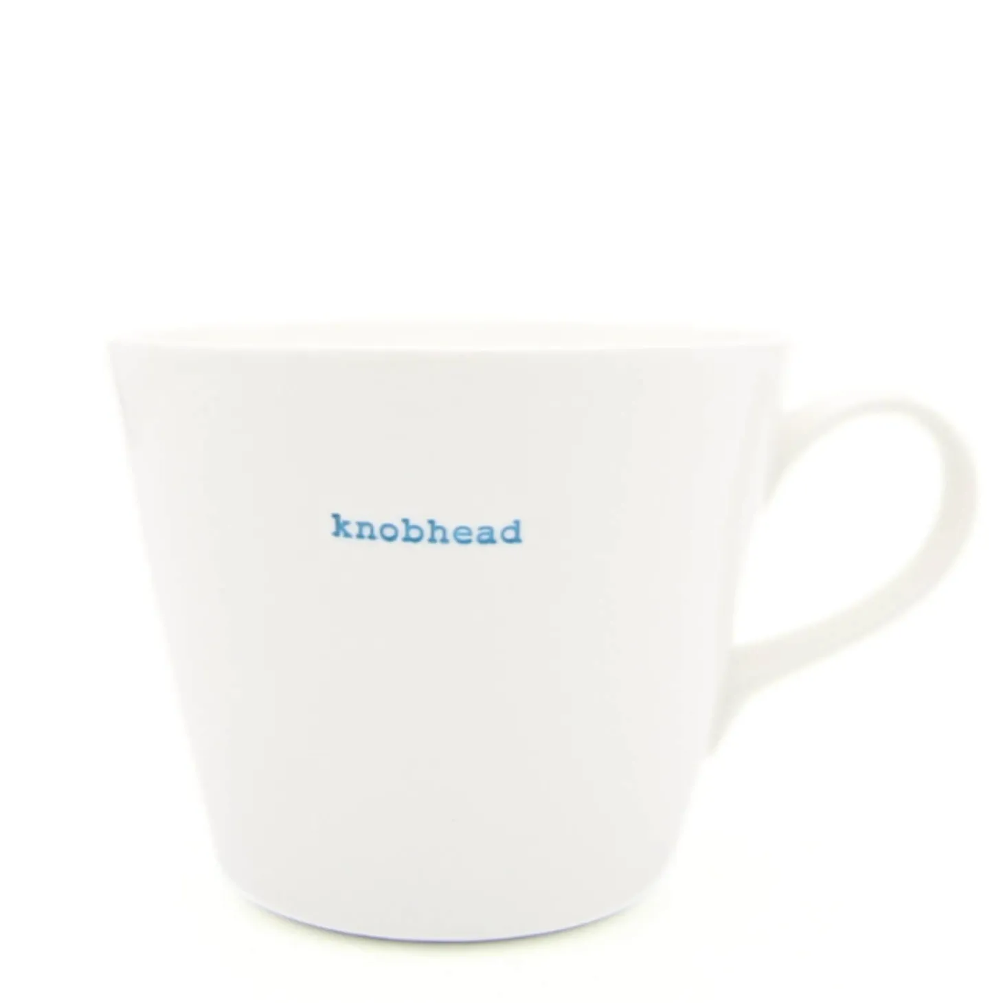Keith Brymer Jones Word Range Bucket Mug - Knobhead