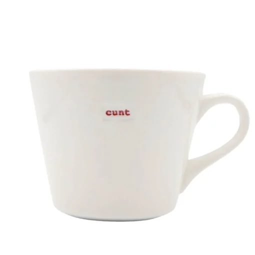 Keith Brymer Jones Word Range Bucket Mug - c*nt