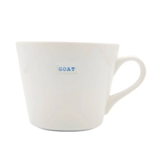 Keith Brymer Jones Word Range Bucket Mug - GOAT