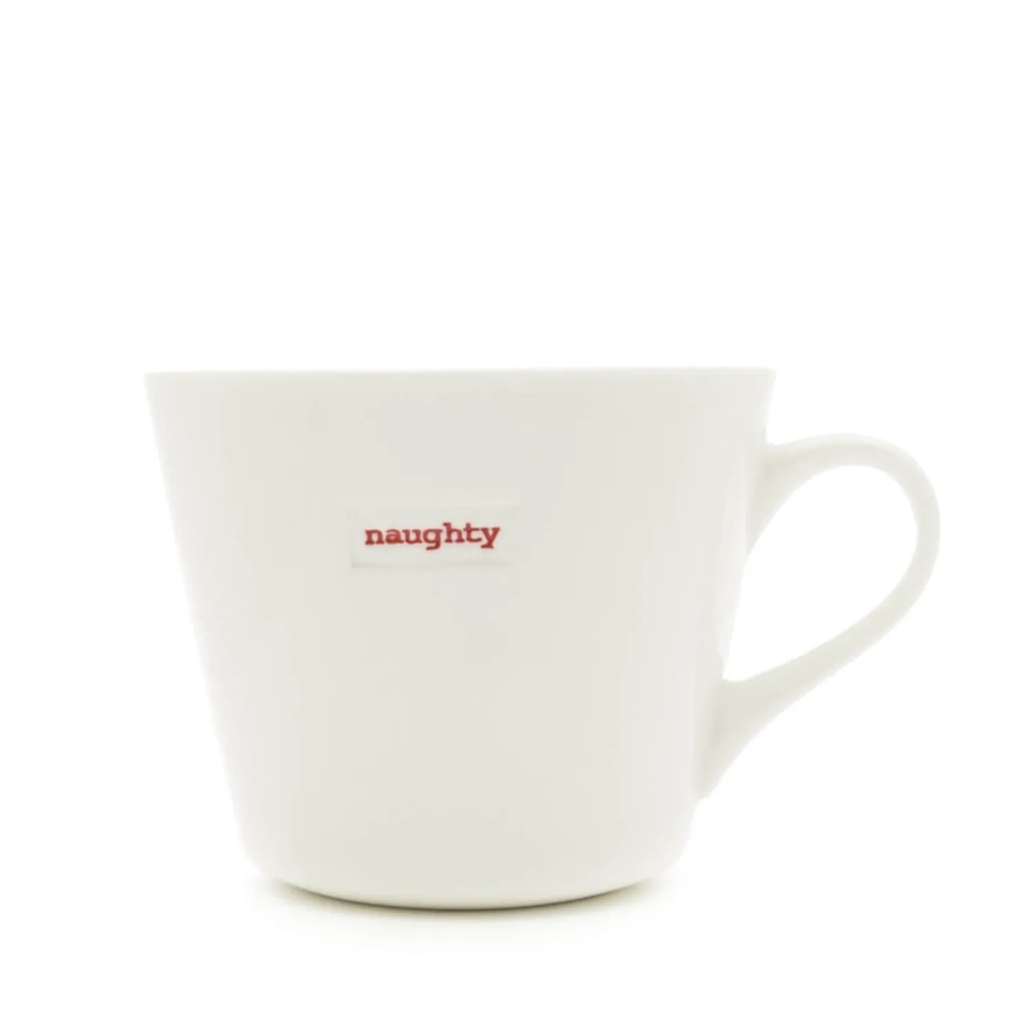 Keith Brymer Jones Word Range Bucket Mug - Naughty