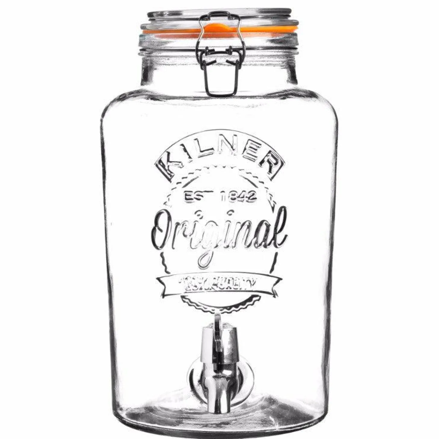 Kilner Clip Top Drinks Dispenser -  8 Litre