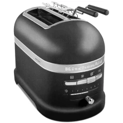 KitchenAid Artisan Kettle & 2 Slice Toaster Set - Cast Iron Black