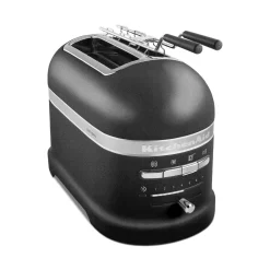 KitchenAid Artisan 5KMT2204BBK 2 Slice Toaster - Cast Iron Black