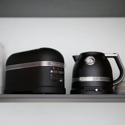 KitchenAid Artisan 5KMT2204BBK 2 Slice Toaster - Cast Iron Black