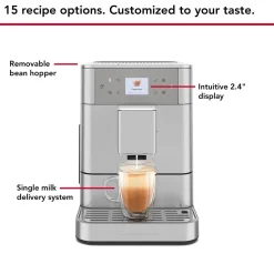 KitchenAid 5KES8556BSX Fully Automatic KF6 Espresso Coffee Machine - Stainless Steel