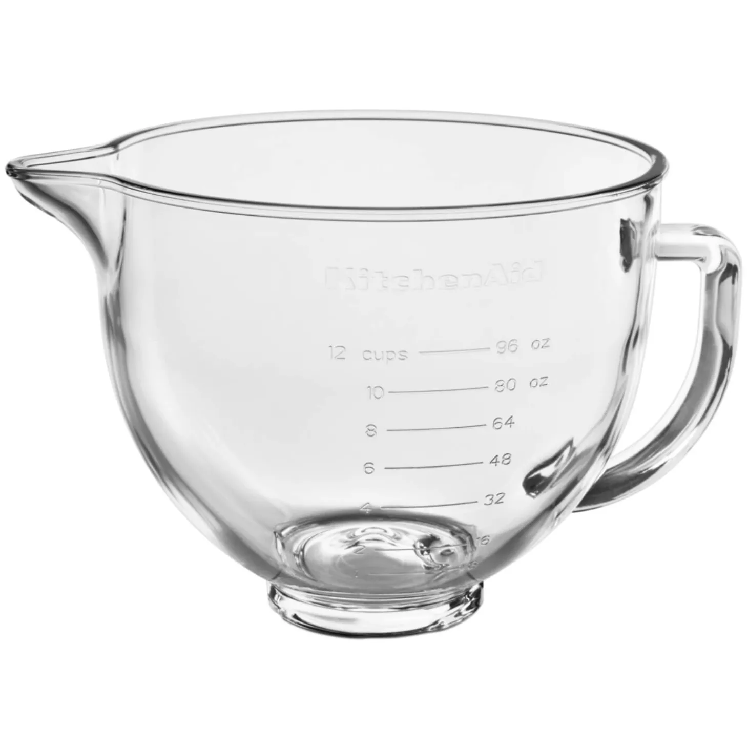 KitchenAid 5KSM5GB Glass Mixing Bowl - 4.8 Litre