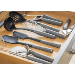 KitchenAid Soft Grip Scraper Spatula - Charcoal Grey