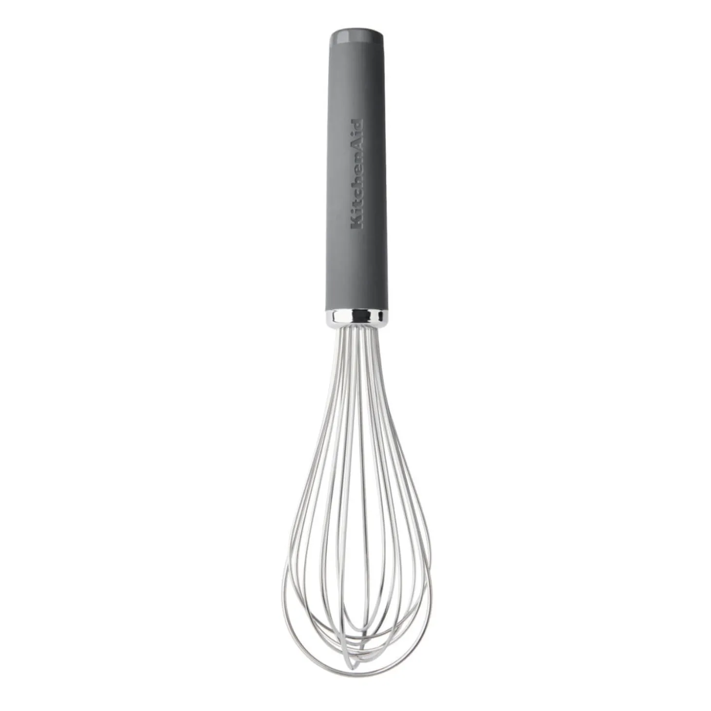 KitchenAid Soft Grip Utility Whisk - Charcoal Grey