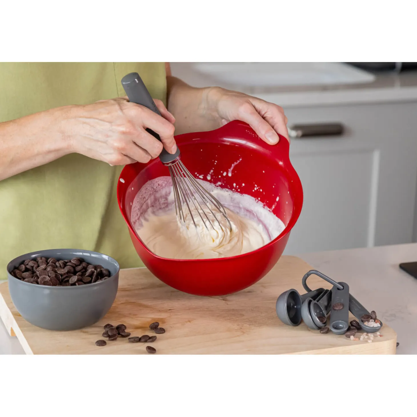 KitchenAid Soft Grip Utility Whisk - Charcoal Grey