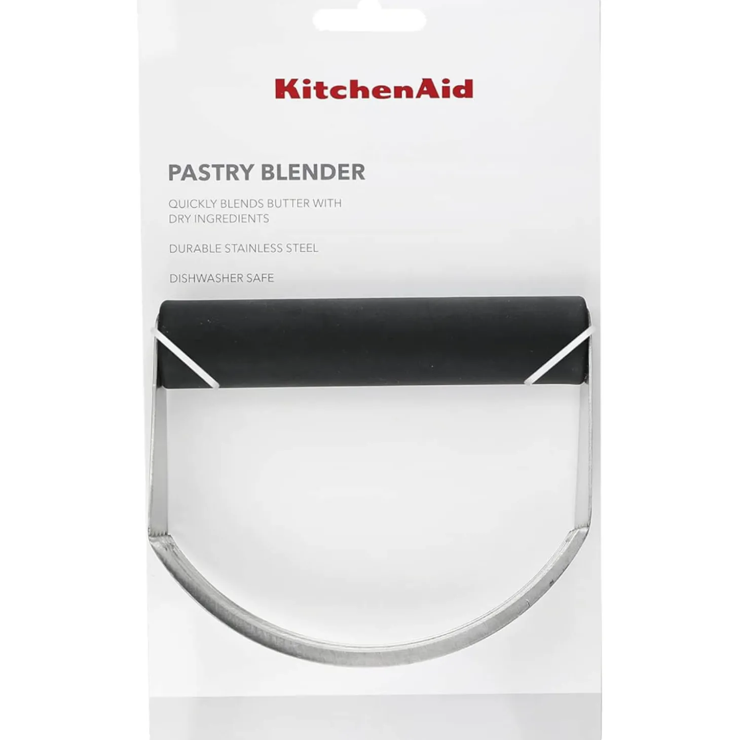 KitchenAid Stainless Steel Pastry Blender - Black