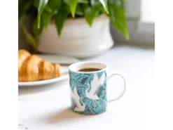 KitchenCraft Espresso Mug - Exotic Cranes