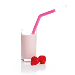 KitchenCraft Silicone Drinks Straws & Brush - Set of 6