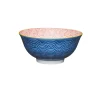 Kitchencraft Stoneware Bowl - Blue Arched Pattern