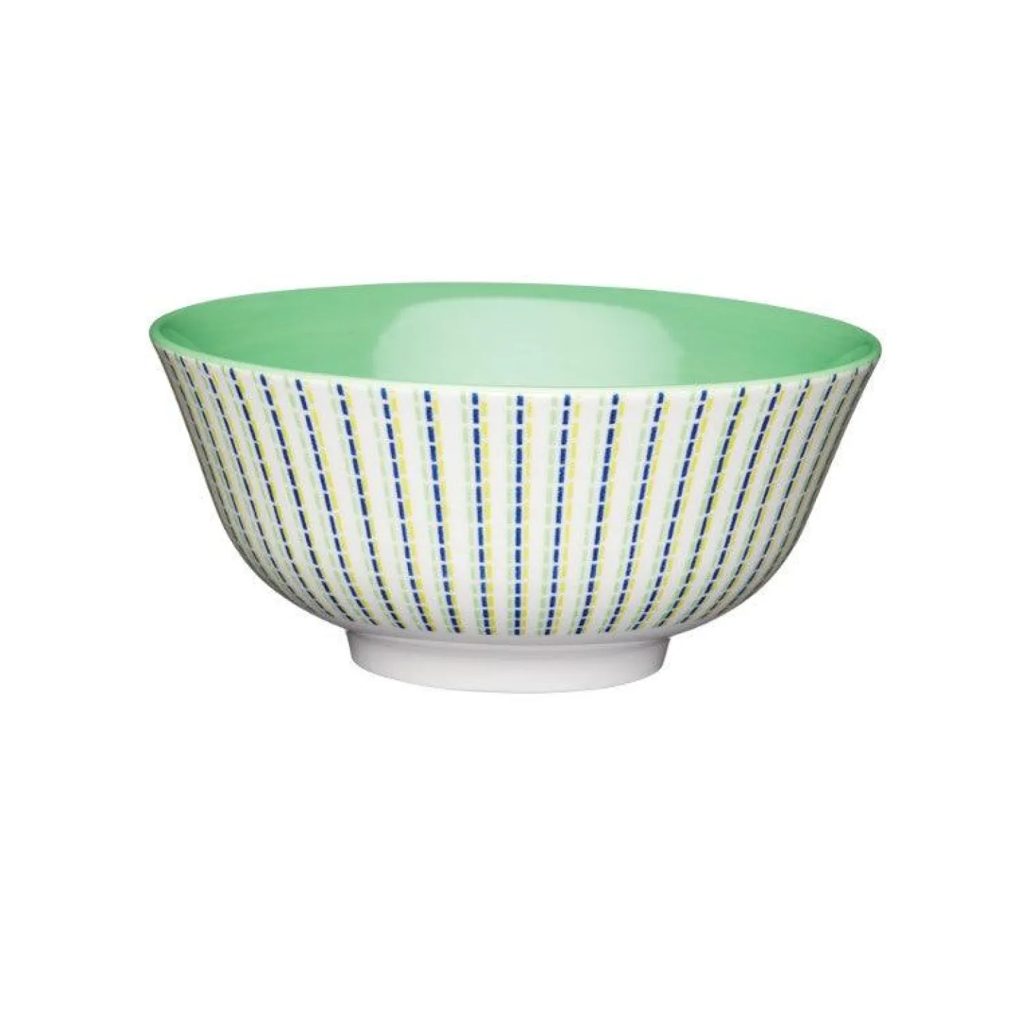 Kitchencraft Stoneware Bowl - Lime Hues