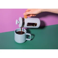 La Cafetière Pisa 3-Cup Cafetière - Sky Blue