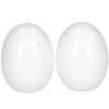 La Porcellana Bianca Menage Egg-Shaped Salt & Pepper Shakers