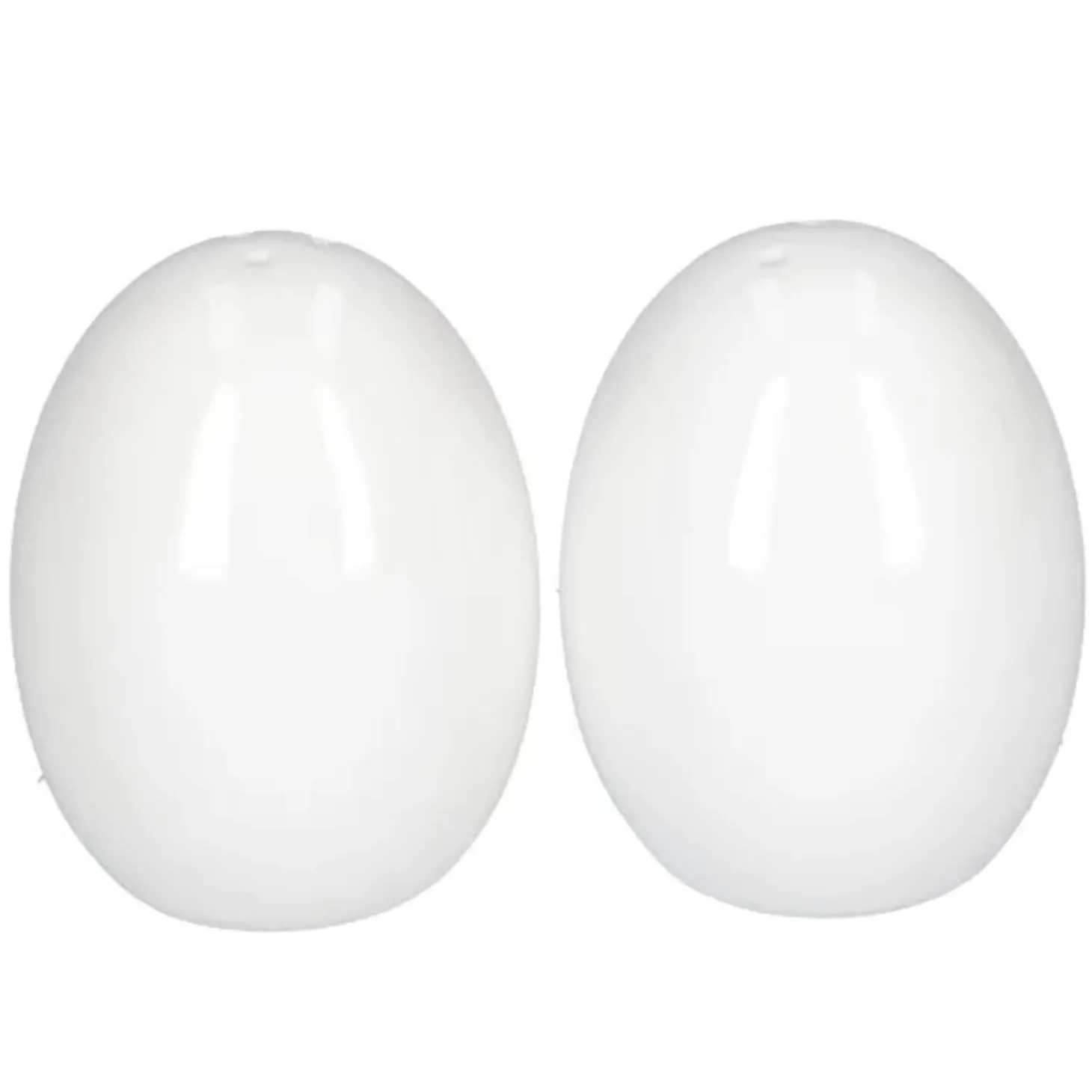 La Porcellana Bianca Menage Egg-Shaped Salt & Pepper Shakers