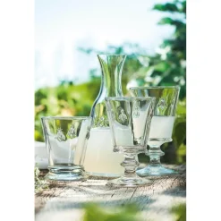 La Rochere Bee Embossed Clear Glass Footed Mini Bowl - 10cm
