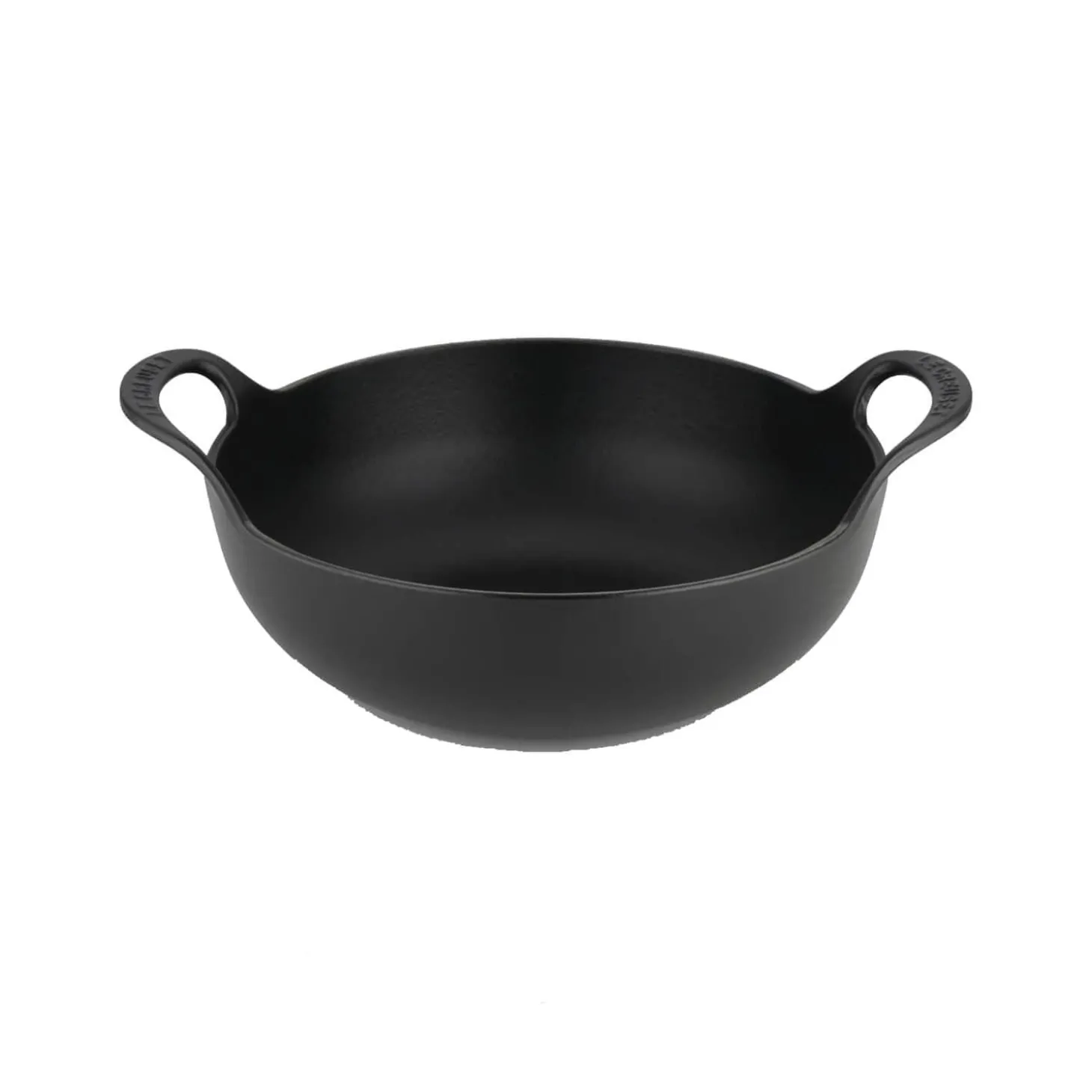 Le Creuset Cast Iron 24cm Balti Dish - Satin Black