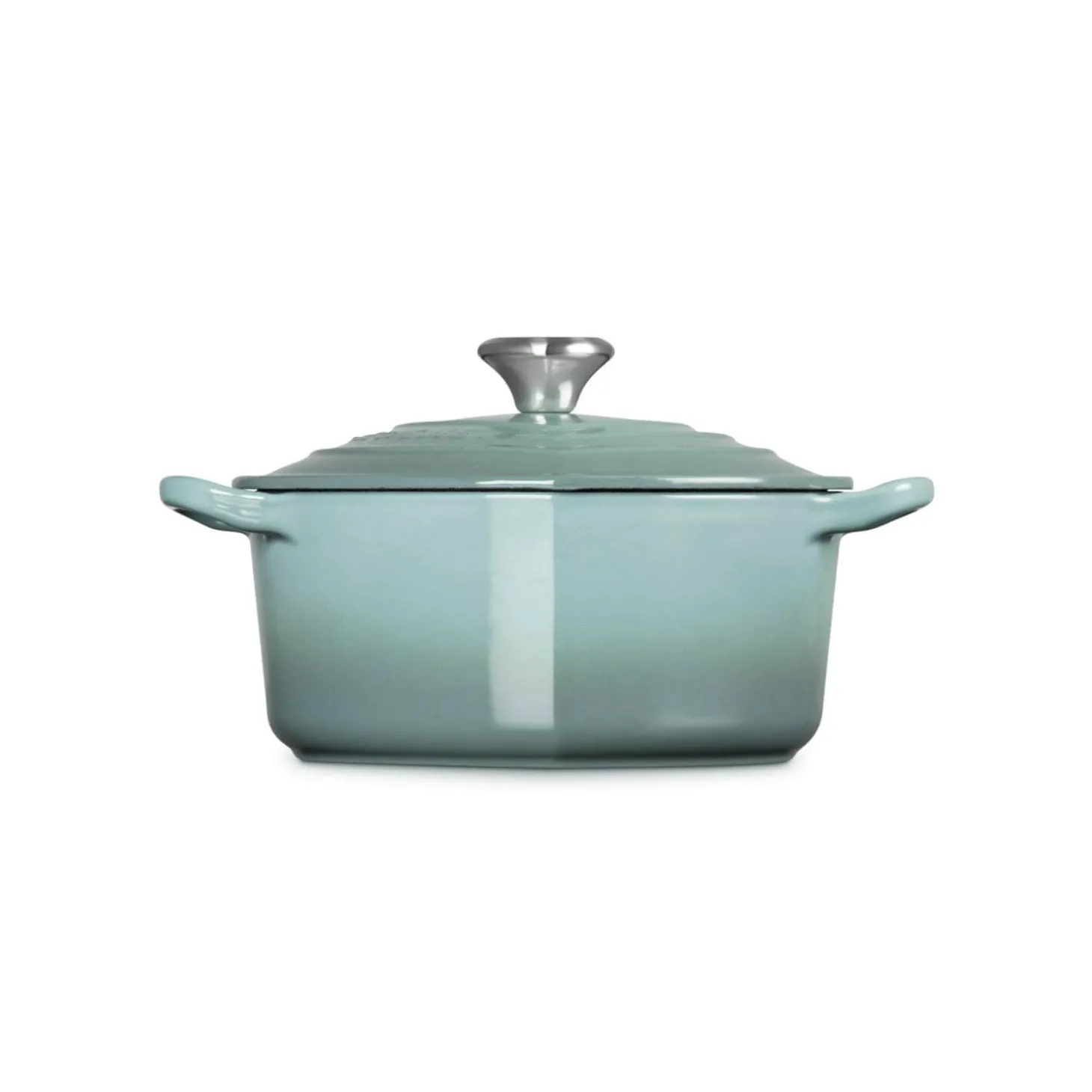 Le Creuset Cast Iron Heart Shape Casserole Dish - Sea Salt