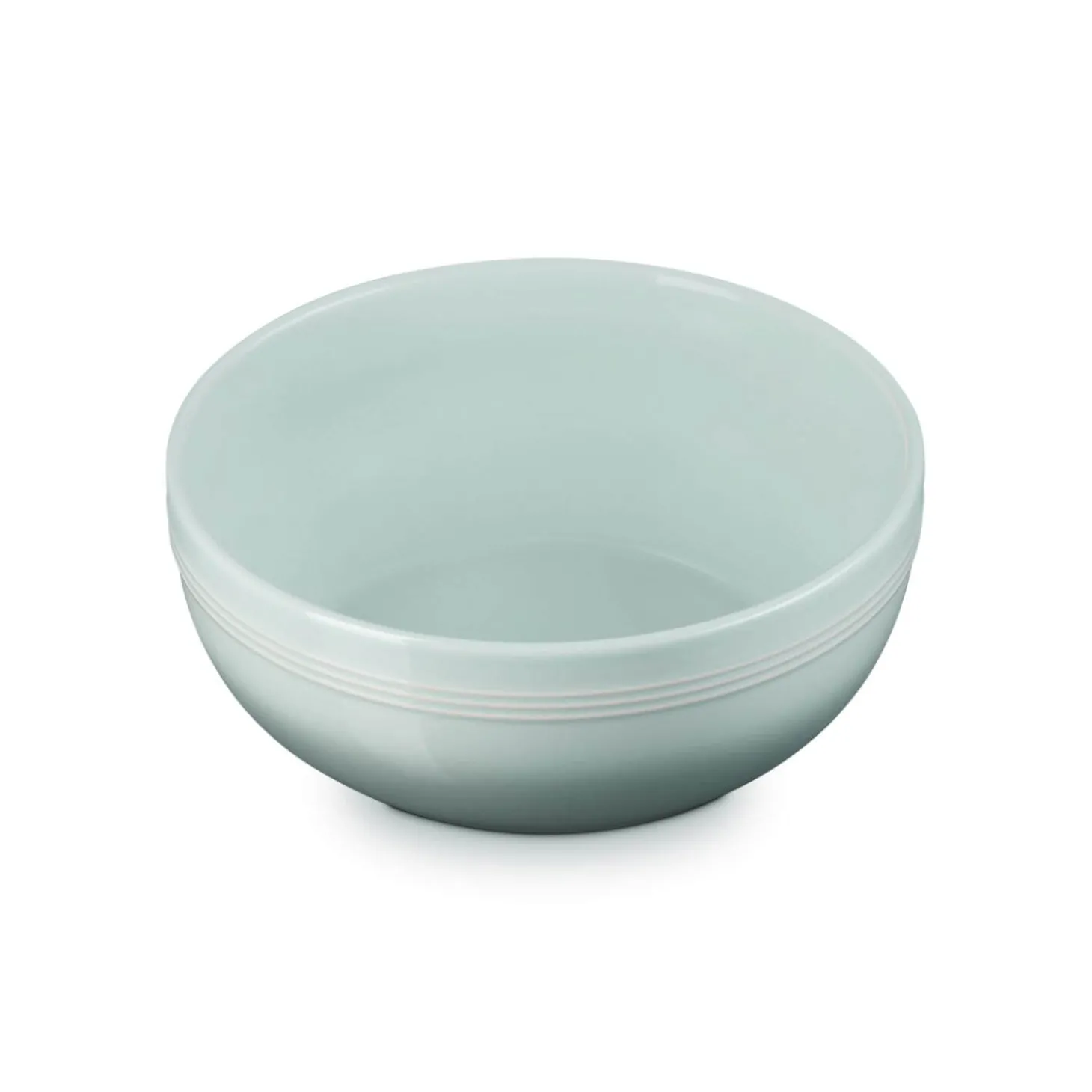 Le Creuset 20cm Coupe Stoneware Serve Bowl - Sea Salt