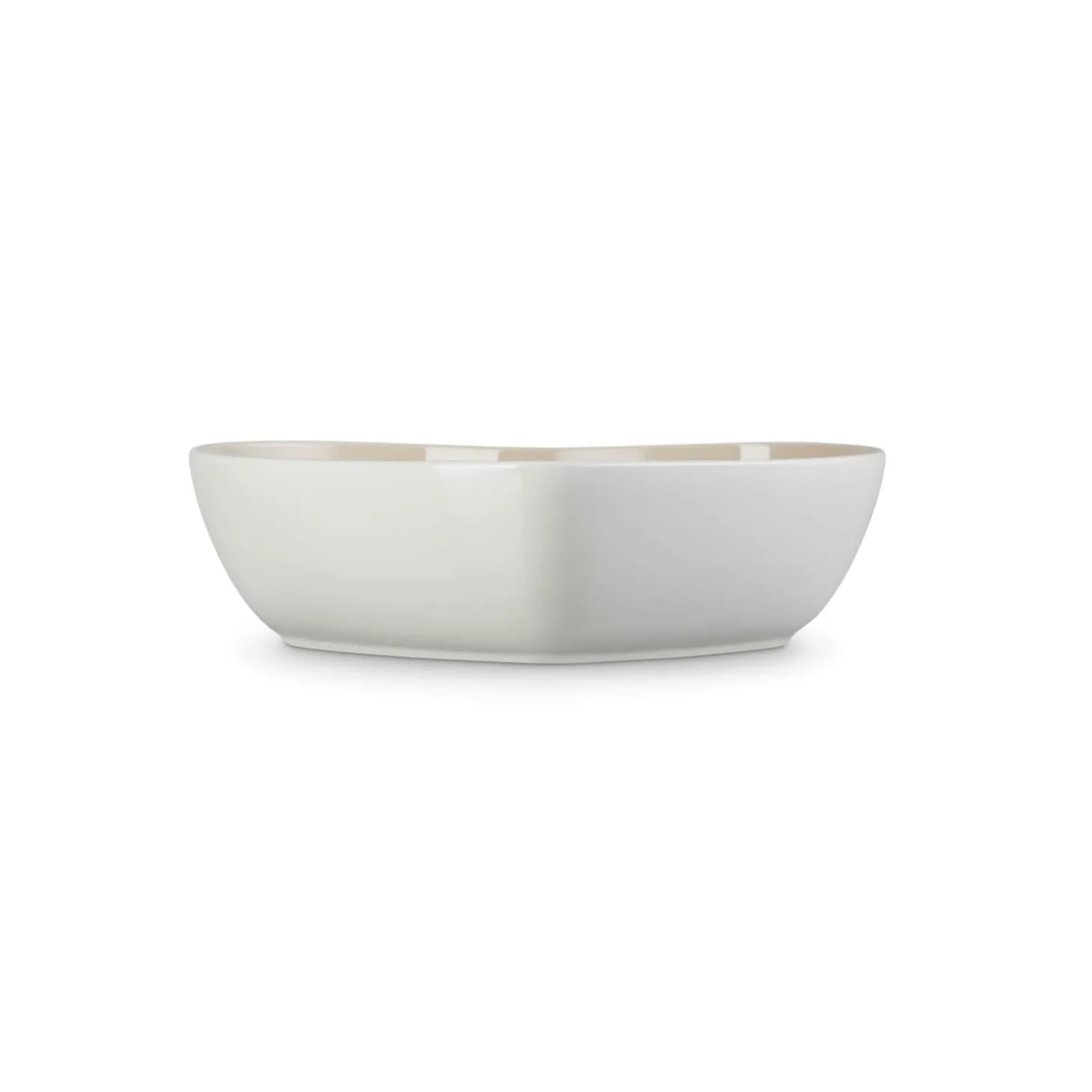 Le Creuset 30cm Heart Stoneware Serving Bowl - Meringue