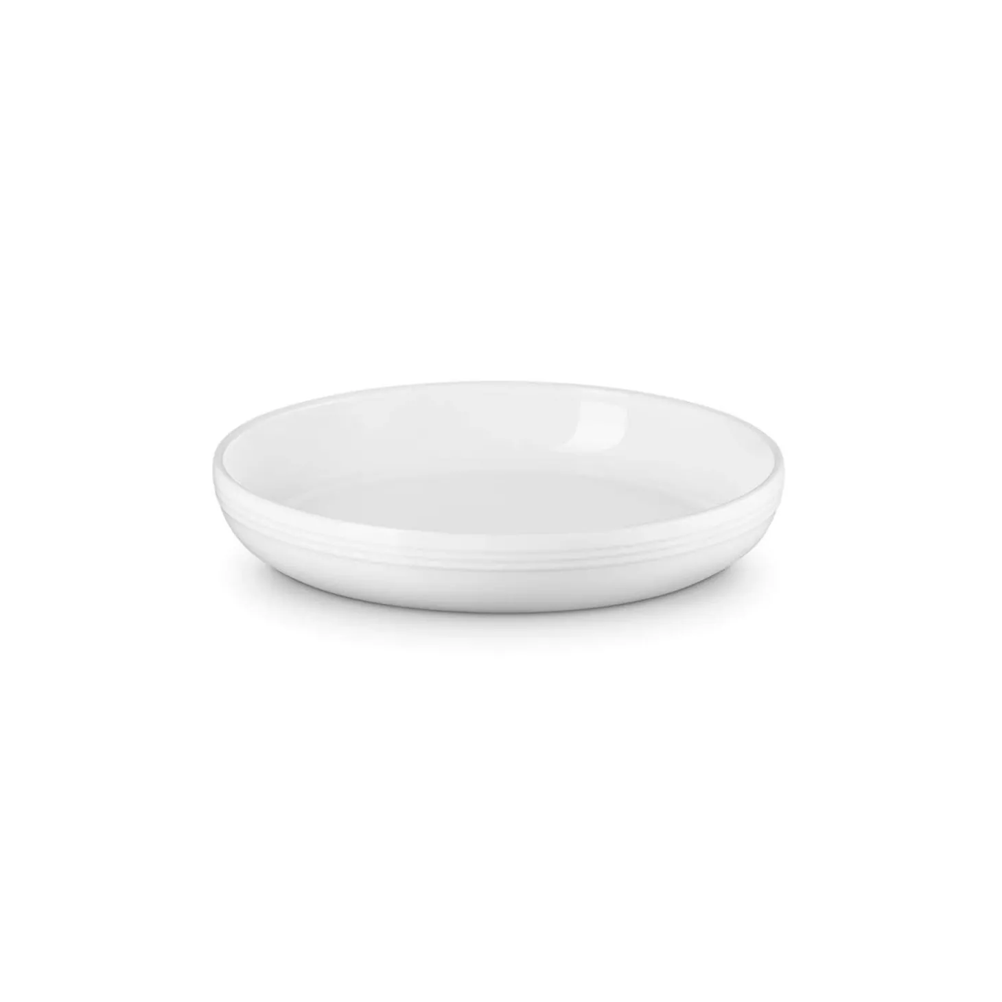 Le Creuset 22cm Stoneware Coupe Pasta Bowl - White